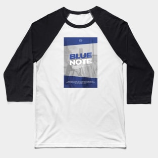 "Blue Note” by Tyler Lemire, ACT Magnet School Baseball T-Shirt